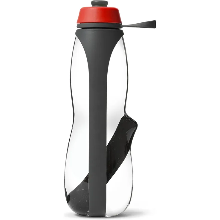 Black+Blum EAU Good Duo-Grau-Rot, 700 ml Trinkflasche, Tritan-Polypropylen, One Size, 3