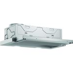 Bosch Serie 2 DFL064W53, Motorhaube, ausziehbar, Nische, Breite: 52.6 cm, Tiefe: 29 cm, Absaugung und Rückführung (mit zusätzlichem Rückführungsset), mit internem Motor, metallisch silber