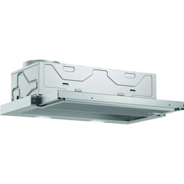 Bosch Serie 2 DFL064W53, Motorhaube, ausziehbar, Nische, Breite: 52.6 cm, Tiefe: 29 cm, Absaugung und Rückführung (mit zusätzlichem Rückführungsset), mit internem Motor, metallisch silber – Bild 1