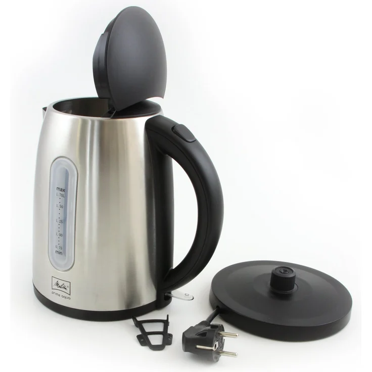 Melitta 1018-02 Prime Aqua Edelstahl-Wasserkocher, 2200W, 1,7 L, Trockengehschutz – Bild 5