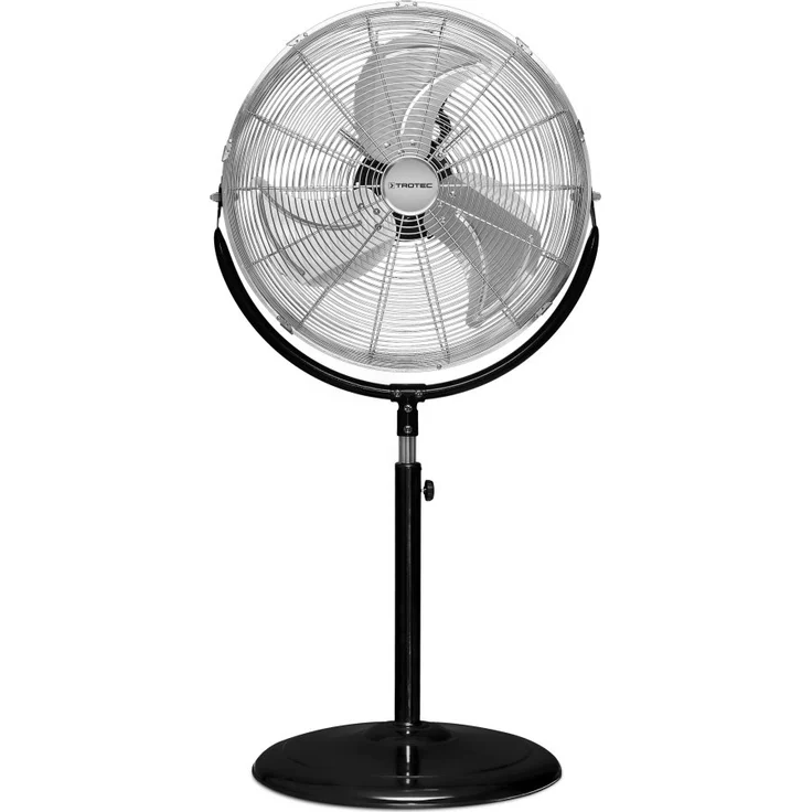 Trotec TVM 18 S Standventilator, 120 W Leistung, Durchmesser 43 cm, Chrom (1510006061) – Bild 1