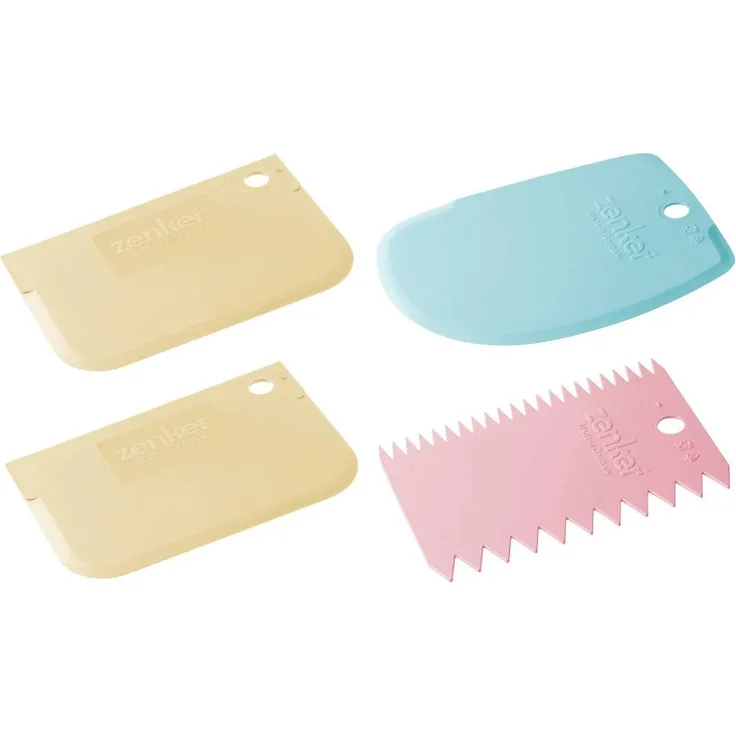 Zenker Teigkarten-Set Patisserie 2-teilig