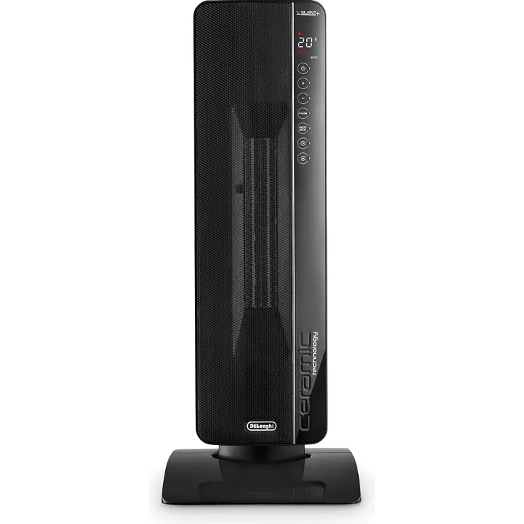 De'Longhi Keramikheizer TCH8993ER.BC, Heizstrahler, leise, schwarz, für bis zu 70m³, Heizstrahler