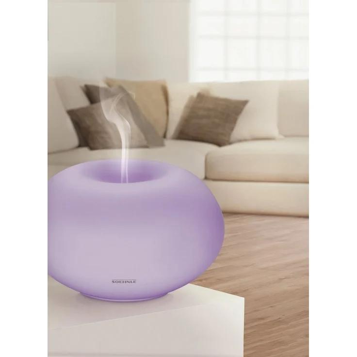 Soehnle Milano Plus Aroma Diffuser mit Fernbedienung, Lufterfrischer mit Beduftung und-oder Beleuchtung, Diffuser mit Farbwechsel und Stopp-Funktion – Bild 7