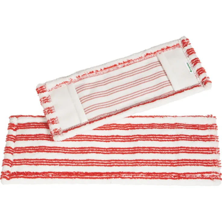 Meiko Micro-Borstenmopp sani correct rot-weiß 40 cm