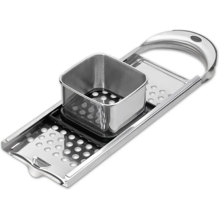 GEFU 10970 Edelstahl Spätzlehobel TRADIZIONE mit Schieber - Reibe für Spätzle