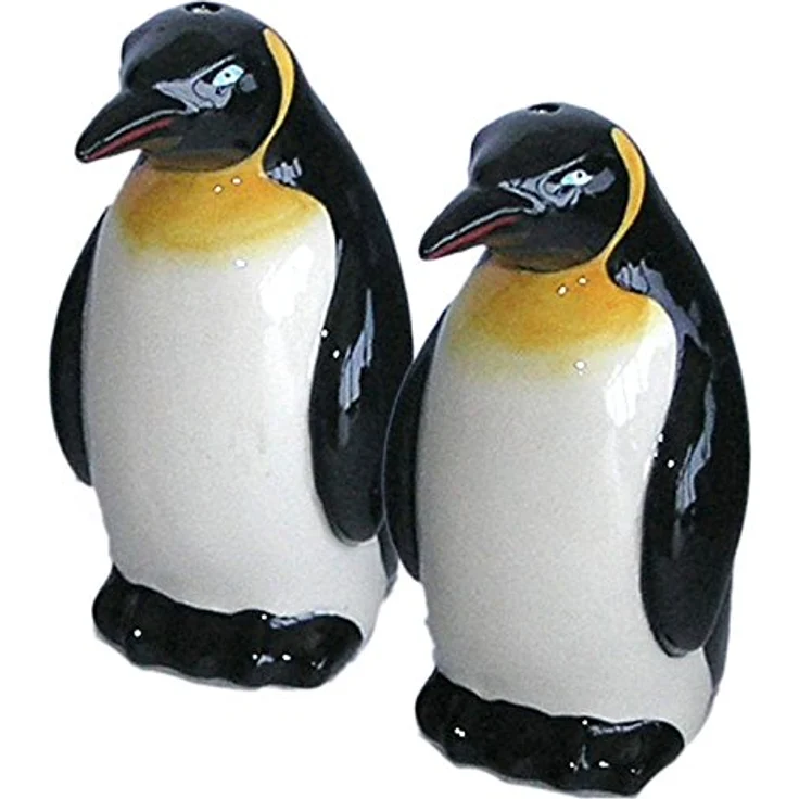 Puckator SP38 Salz- und Pfefferstreuer, Design: Pinguin, 7,5 x 3,5 x 9 cm