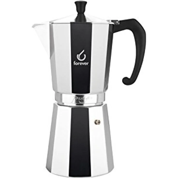 Forever Miss Moka 2501-130 Espresso Maker, 18 Tassen 