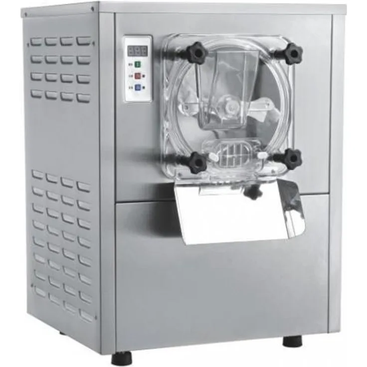 Gino-Gelati Profi Table Eismaschine Alava, 1200W, mit LED Anzeige 