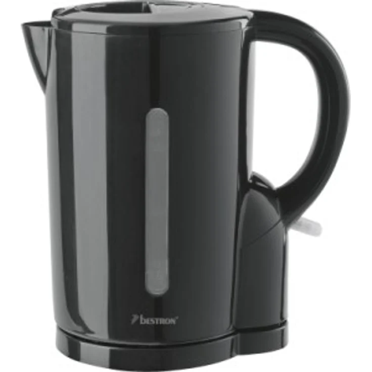 Bestron Wasserkocher mit Kochstopp-Automatik, 1,7 Liter, 2200 Watt, Schwarz – Bild 1