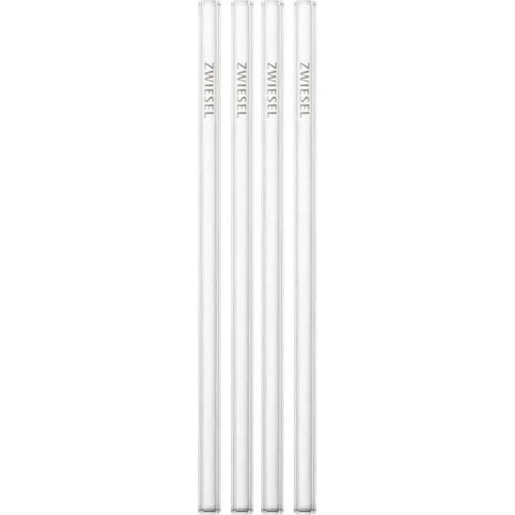 Schott Zwiesel Glastrinkhalme Trinkhalm Glas Set 4