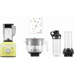KitchenAid Paket 3, K400 Standmixer, 1200W, 5 Geschwindigkeiten, inkl. Zitruspressenaufsatz, 2 x 0,5L Mitnahmebehälter mit Deckel, Kyoto Glow