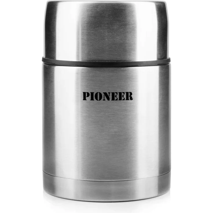Pioneer Flasks HTH700 Thermo-Speisegefäß, 18-10 Edelstahl, Gebürsteter Stahl, 0,7 L