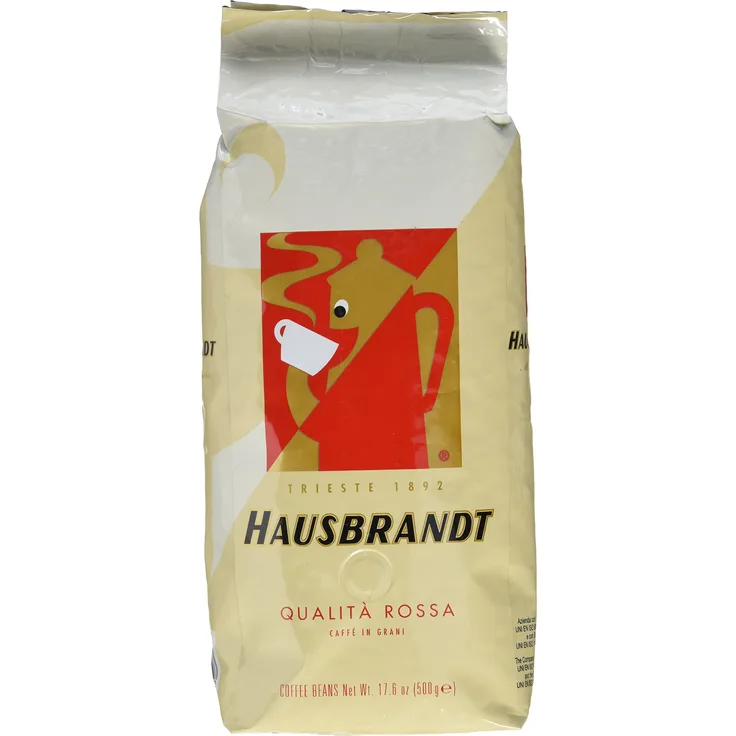 Caffé Hausbrandt Kaffee Rosso, ganze Bohne, 500 gr
