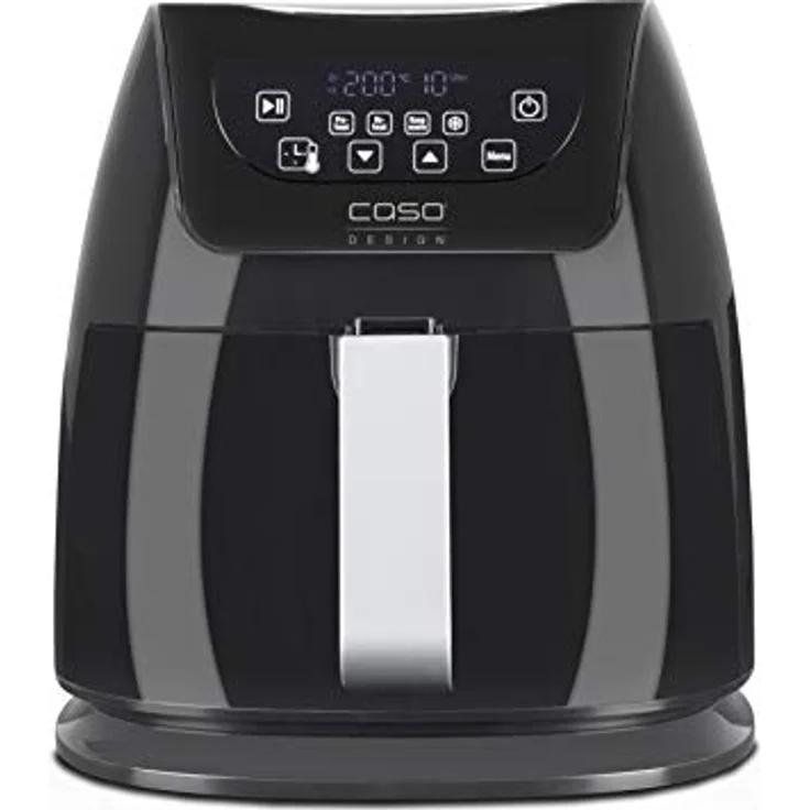 Caso AF 250 Design Heißluftfritteuse, Temperatur 60°C-200°C, extra großer Frittierkorb 3 Liter, Fritteuse ohne Fett und Öl, innovative Luftstrom-Technologie Neueste Version – Bild 1