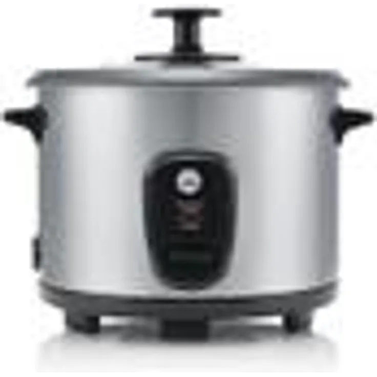 First Wise Zeitfracht WILFA Reiskocher INARI, 1 Liter Volumen, 500 Watt, RC-5S, silber, Warmhaltefunktion, 602168