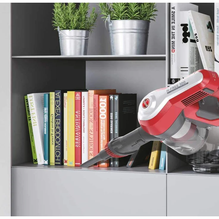 Hoover Akku-Hand- und Stielstaubsauger H-Free 100 Home, HF122RH mit Tool an Bord, große Staubbehälterkapazität, schnelle Bürstenfreigabe und LED-Leuchten an der Bodendüse – Bild 6