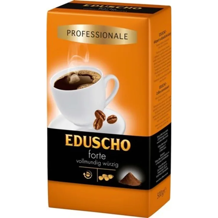 Tchibo Coffee Service Eduscho Forte vollmundig 500g Gemahlen 477