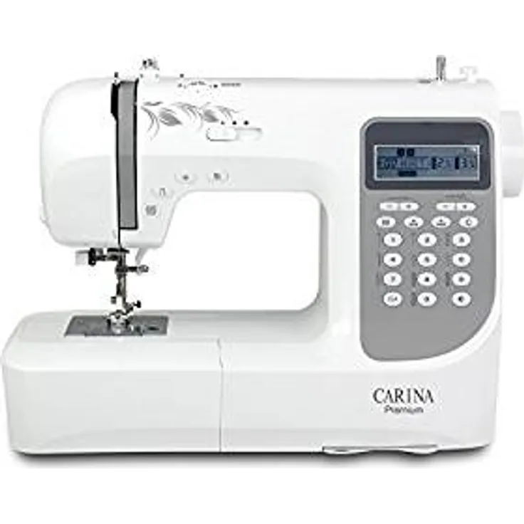 Carina Premium Computer-Nähmaschine, weiß