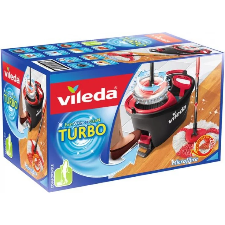 Vileda Turbo EasyWring & Clean Komplett Set – Bild 2