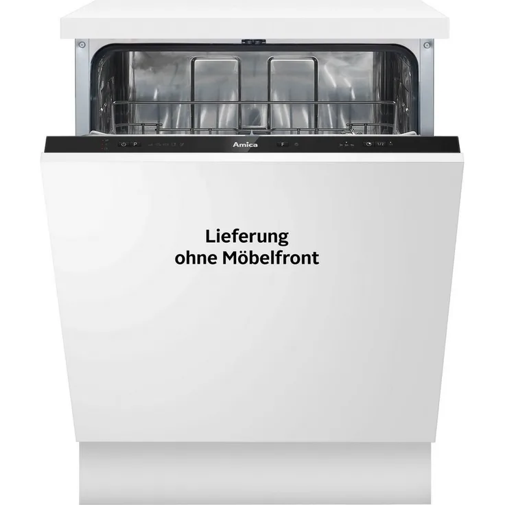 Amica EGSPV 597 201, Geschirrspüler, E, Geräuschemissionsklasse C, Geräuschemissionen 49 Dezibel