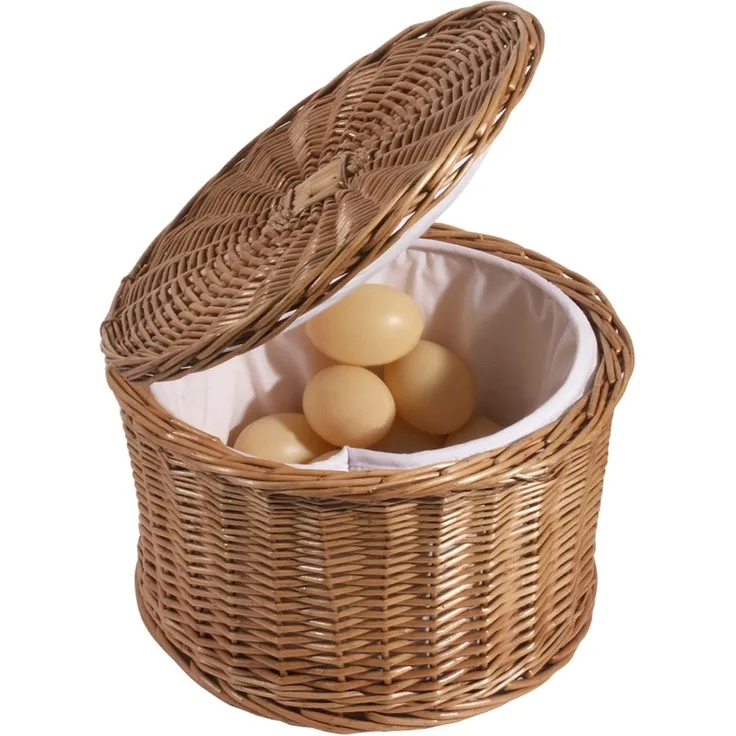 Contacto Eierkorb 26 cm aus Vollweide,
