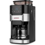 Gastroback 42711 Kaffeemaschine Grind & Brew Pro, Filterkaffeemaschine, integriertes Kegelmahlwerk mit 8 Mahlstufen, Soft-Touch LCD-Display, plastic