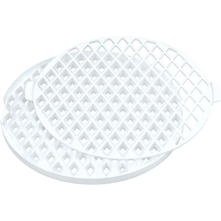 Staedter rund Gitterstanze, Plastik, weiß, 30 x 30 x 30 cm – Bild 1