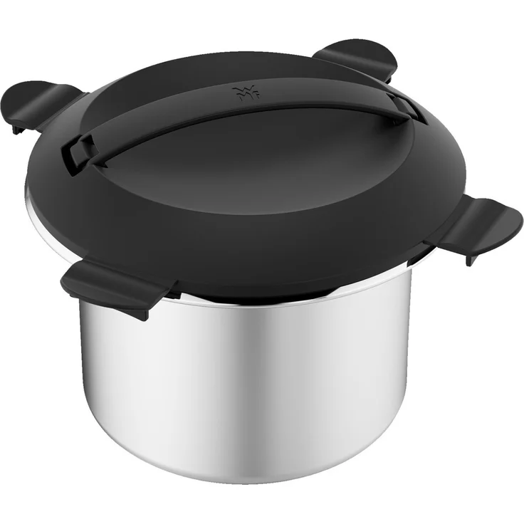 WMF Küchenminis Reiskocher, 220 W, mit Lunch-to-go-Box, Damfgarer, platzsparend, Innentopf mit To-Go-Deckel, 1,0l Volumen, cromargan matt – Bild 7