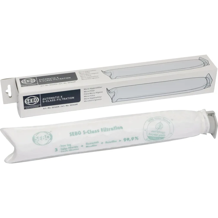 Sebo 5036ER Filter, Kunststoff, Weiß