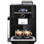 Siemens TI923309RW s300 EQ.9 Kaffeevollautomat, Touchscreen, iAroma System, 1500 Watt, schwarz, mit Milchsystem und integriertem Mahlwerk