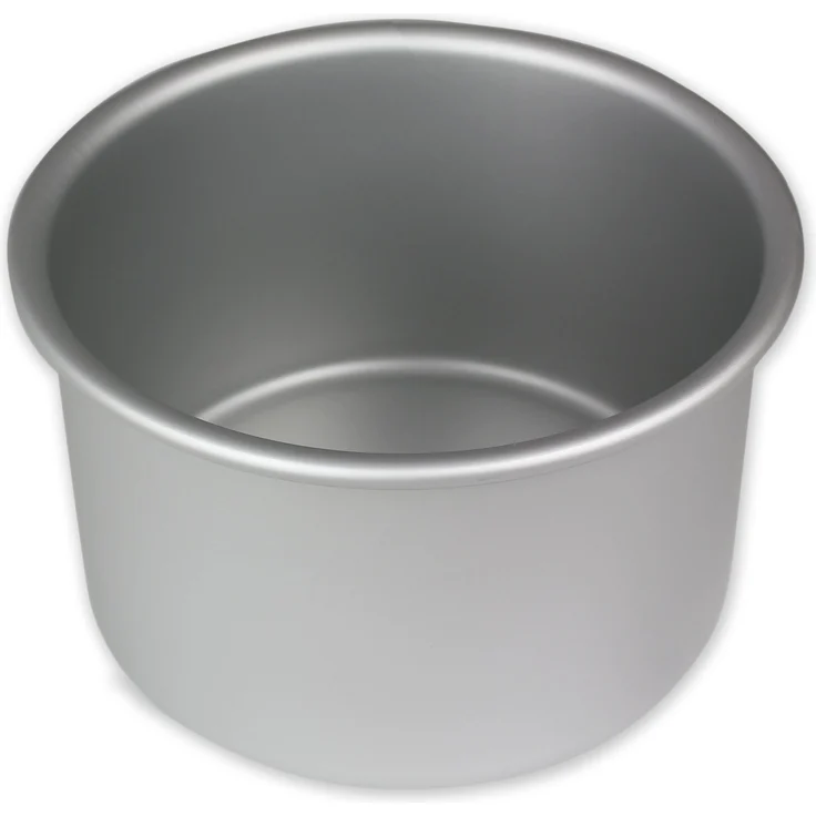 PME RND054 Runde Backform aus eloxiertem Aluminium, 127 x 102 mm, Silver, 12.7 cm – Bild 1