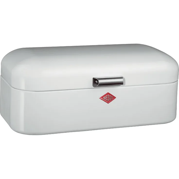 Wesco 235 201 Grandy Brotkasten weiß 22x42x17cm L-B-H, Edelstahl