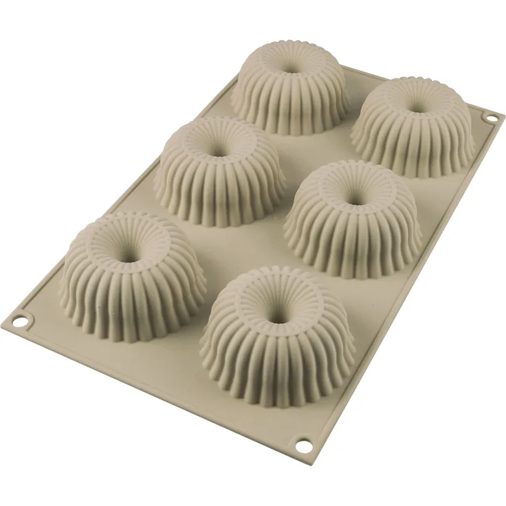 Silikomart 198731 3D-Backform Mini Raggio, 6er-Form