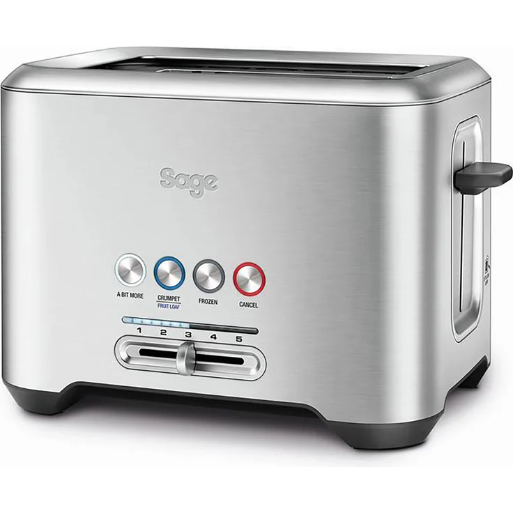 Sage Appliances STA720 The Bit More mit 2 Toastschächten Toaster, Edelstahl – Bild 1