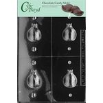 Cybrtrayd Life of the Party F055 3D Miniature Onion Vegetables Chocolate Candy Mould in Sealed Protective Poly Bag Imprinted with Copyrighted Cybrtrayd Moulding Instructions ,