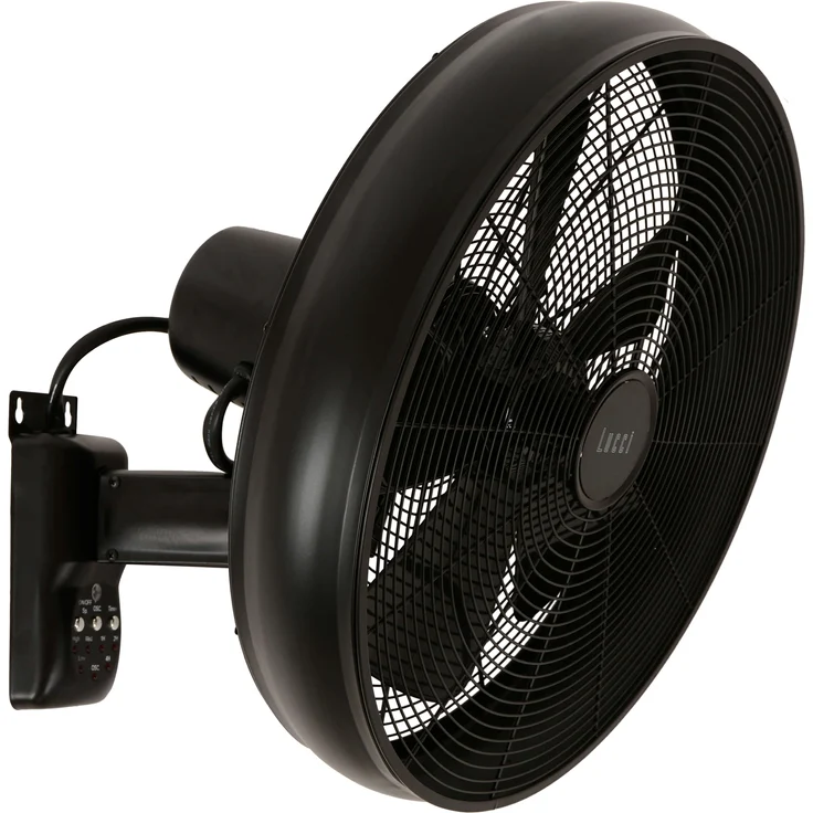 Beacon Wandventilator Breeze Wall mit Fernbedienung Schwarz – Bild 1