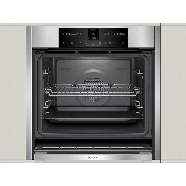 Neff B45VR22N0 (BVR 4522, Backofen, A+, Einbaugerät, elektrisch, Volumen 71 l, Breite 59,6 cm, Selbstreinigung hydrolytische Selbstreinigung, Heißluft, Heißluft Eco, Ober-Unterhitze (konventionell) – Bild 4