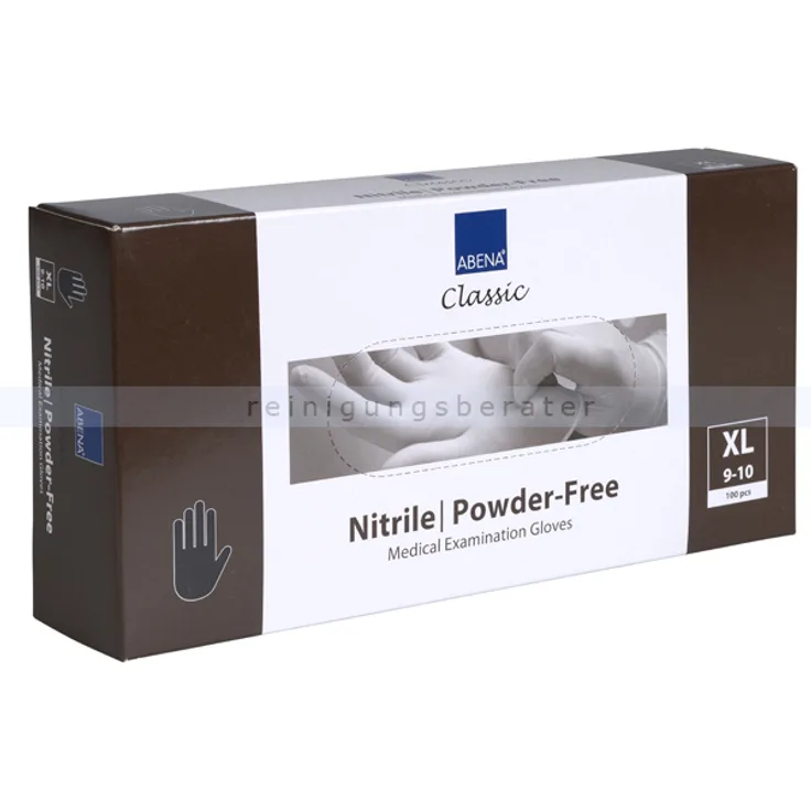 Abena Nitril Handschuhe Classic Sensitive black XL