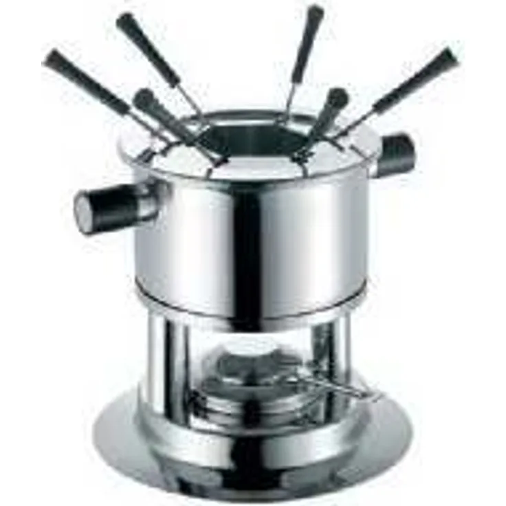 Schulte-Ufer 69072-16 Fondue Mambo 16 cm mit 6 Einlegegabeln