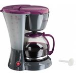 Domoclip dom163gvi Kaffeemaschine élect. zweifarbig grau-violett 1,2 Liter, 800