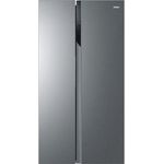 Haier HSR 3918 ENPG Side-by-Side-Kühlschrank, freistehend, Edelstahllook
