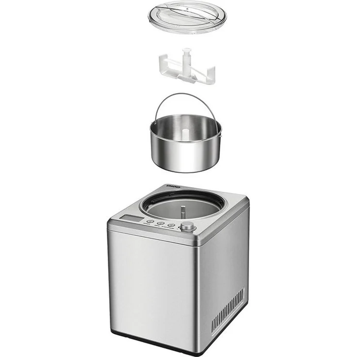 Unold 48880 Eismaschine, Rostfreier Stahl, 2.5 liters, edelstahl gebürstet  – Bild 5