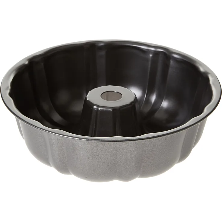 Quid 7559031 ? Silikonbackform Savarin 26 x 8 cm Sweet Grey, Schwarz, 26 x 8 x 26 cm