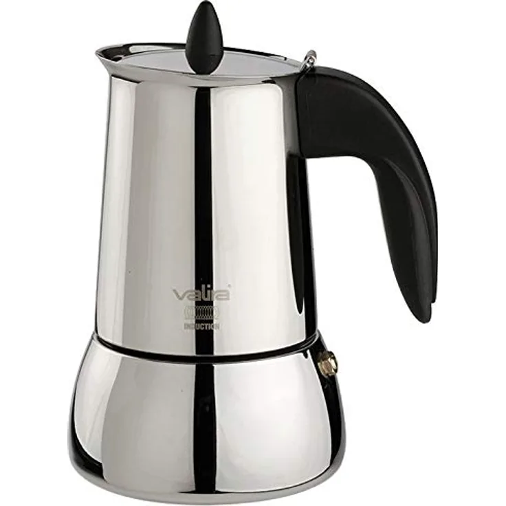 Valira Kaffeemaschine Inox Isabella, induktionsgeeignet 6 tazas 6 Tassen
