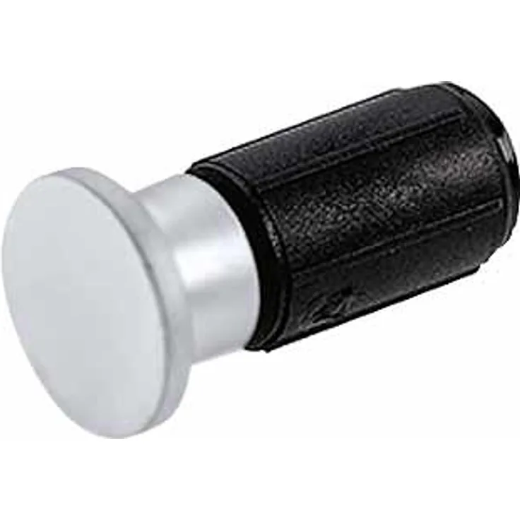 Kesseböhmer LINERO K 16 Endkappe - Chrom matt - mit Kunststoffmuffe für Relingsystem