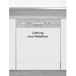 Exquisit EGSP6012-EB-030E, Geschirrspüler, E, Geräuschemissionsklasse C, Geräuschemissionen 49 Dezibel