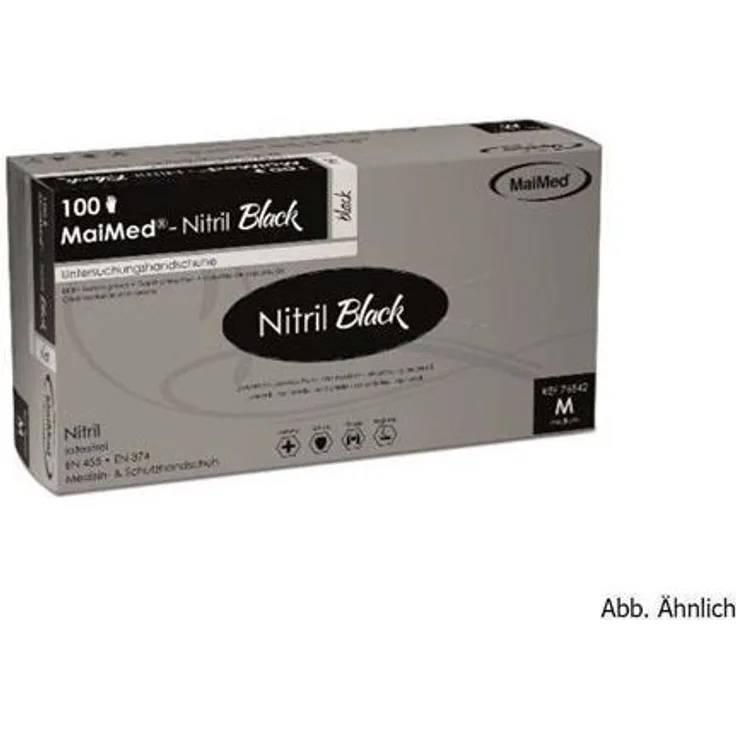 Maimed Nitril Black XL, 1000 Stück (0,25 &euro, pro 1 Stück)