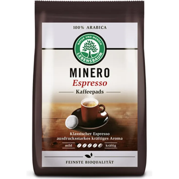 Lebensbaum Espresso Minero Pads 126g