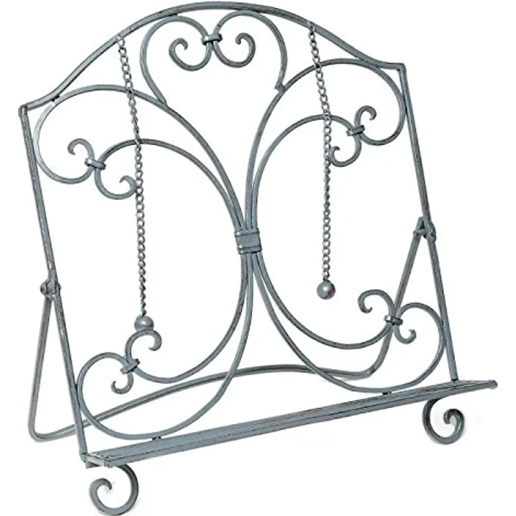 Ambiente Haus 92077 Kochbuchstütze aus Eisen 33 cm